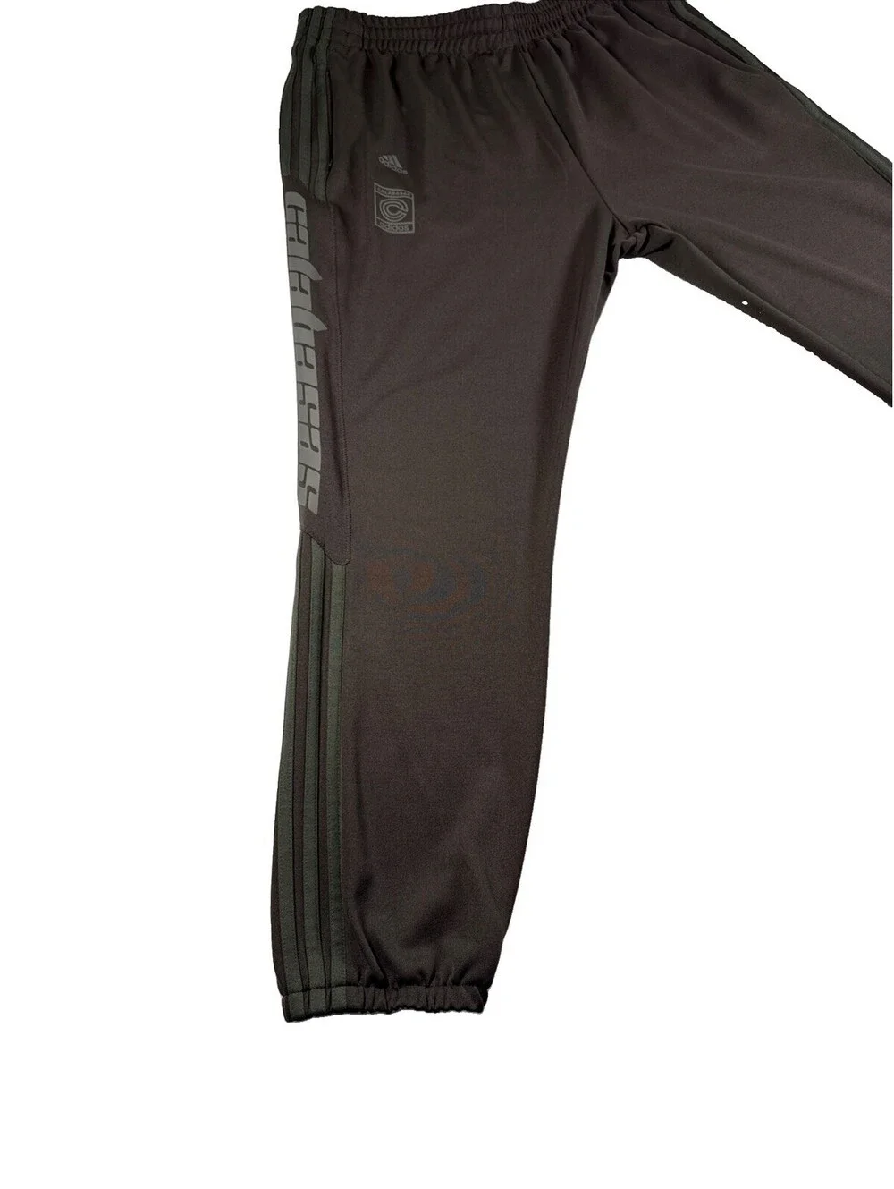 Adidas Calabasas Track Pants Mens SIZE XL Brown Kanye West Yeezy Era Pre Owned